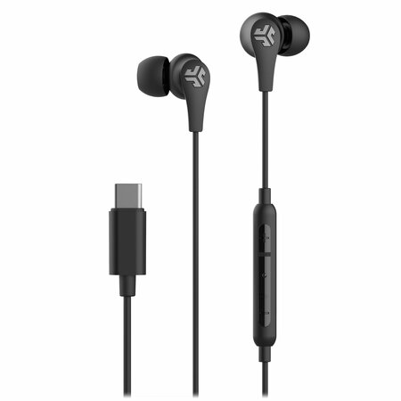 JLAB Jbuds Pro Wired Usb C In Ear Earbuds, Black EPROTPCRBLK123